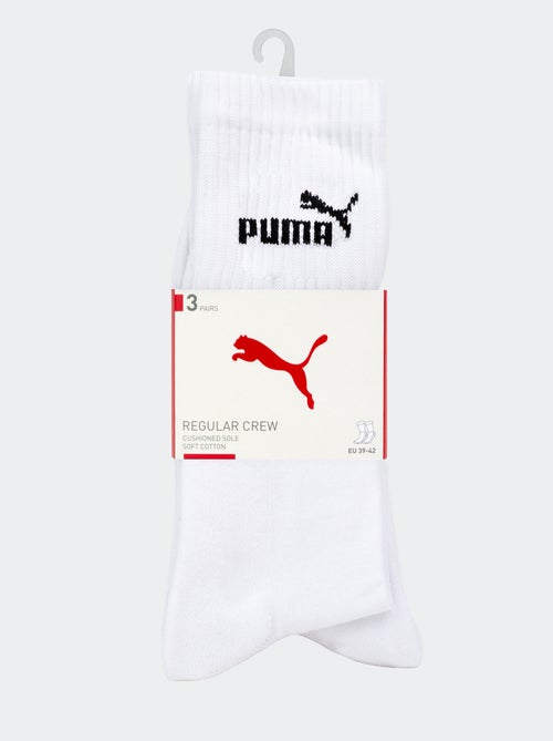 Pack de 3 pares de calcetines 'Puma' - Kiabi