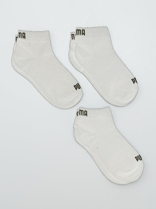 Pack de 3 pares de calcetines 'Puma' - Kiabi