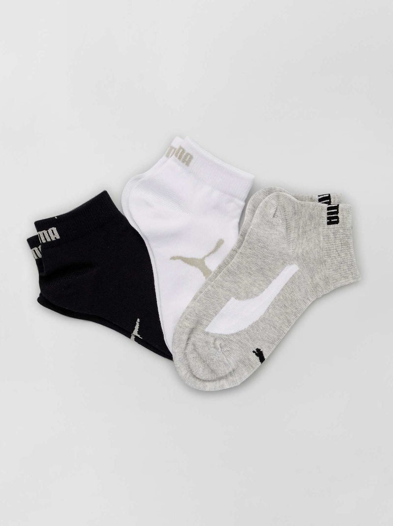 Pack de 3 pares de calcetines 'Puma' BLANCO - Kiabi