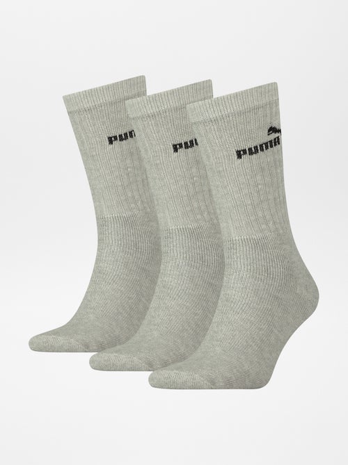 Pack de 3 pares de calcetines 'Puma' - Kiabi