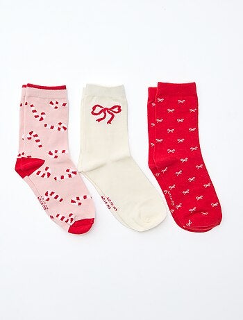 Pack de 3 pares de calcetines