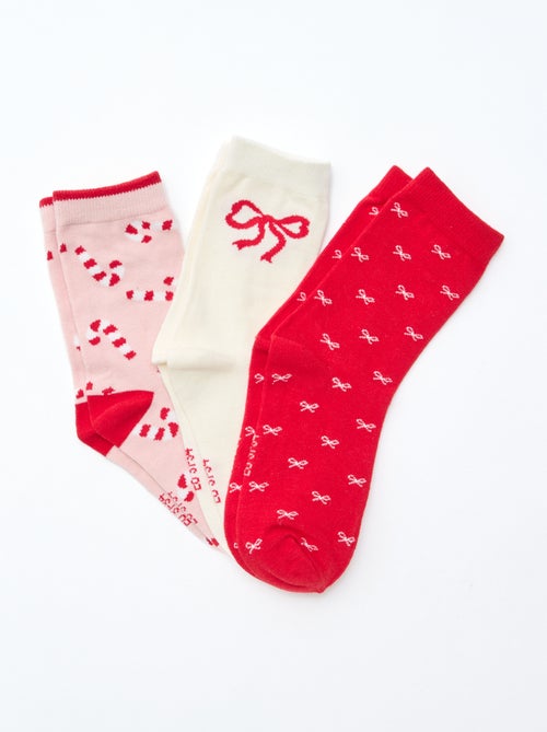 Pack de 3 pares de calcetines - Kiabi