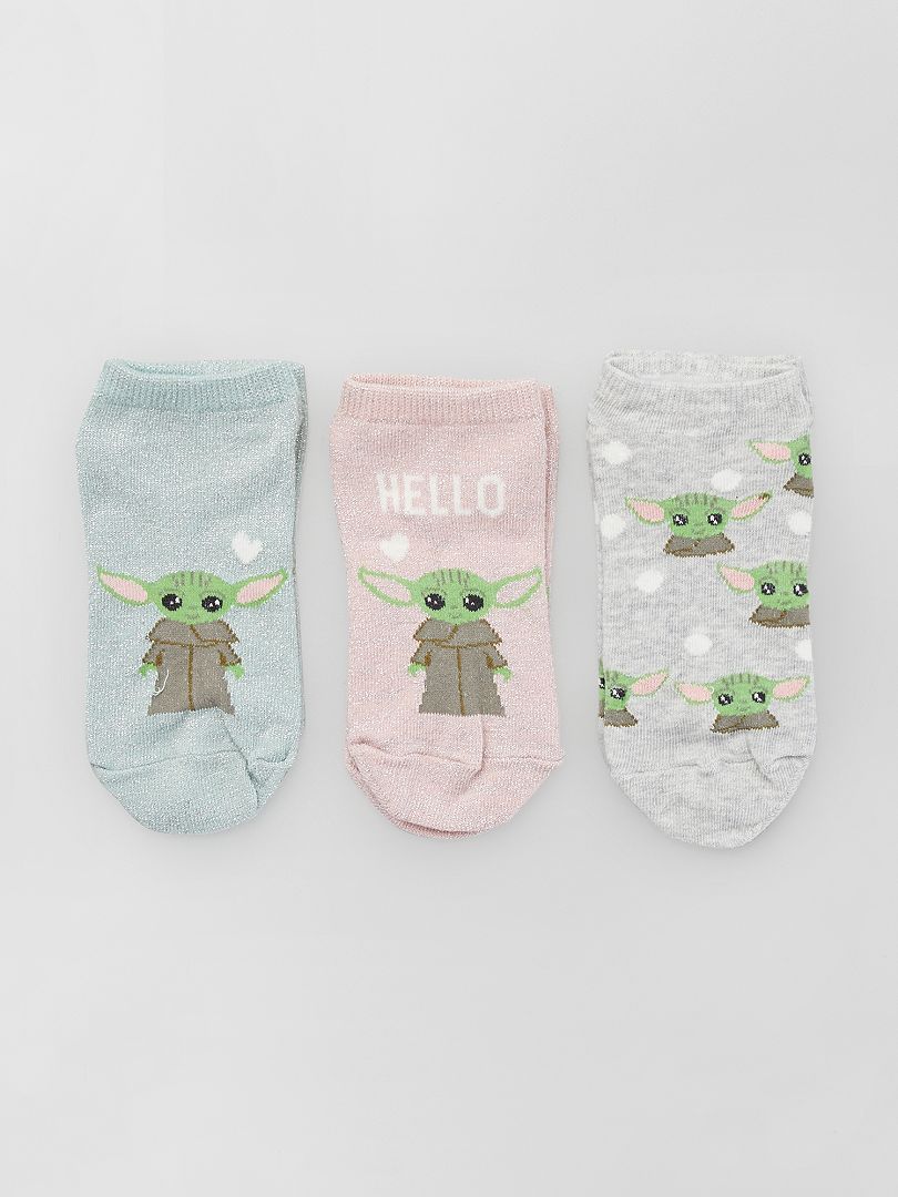 Pack de 3 pares de calcetines 'Star Wars' VERDE - Kiabi