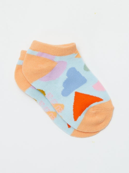 Pack de 3 pares de calcetines tobilleros - Grafik Edition - Kiabi