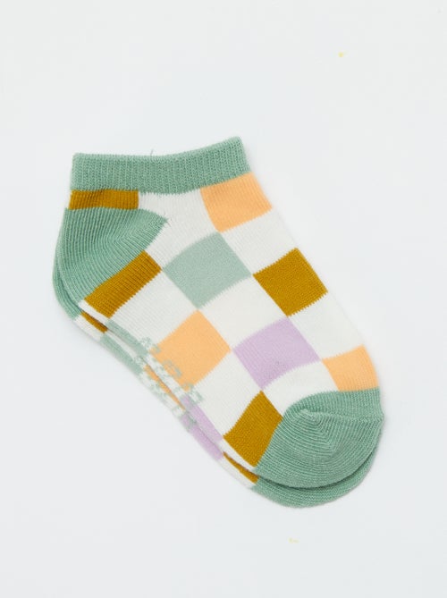 Pack de 3 pares de calcetines tobilleros - Grafik Edition - Kiabi