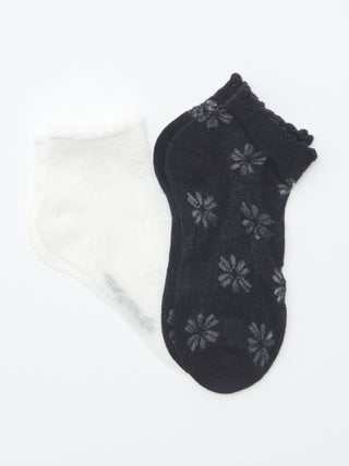 Pack de 3 pares de calcetines tobilleros