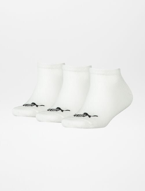 Pack de 3 pares de calcetines tobilleros 'Puma' - Kiabi