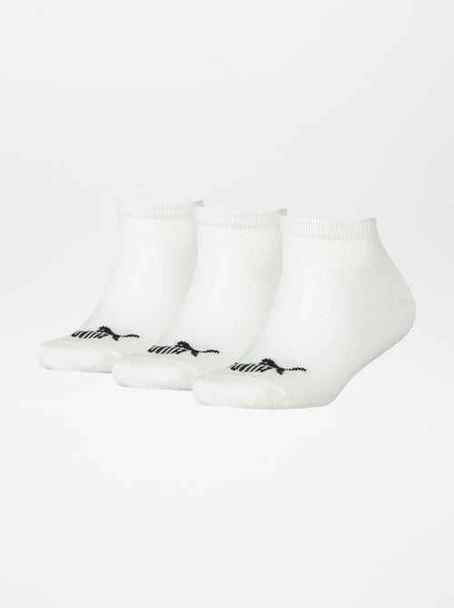 Pack de 3 pares de calcetines tobilleros 'Puma' - Kiabi