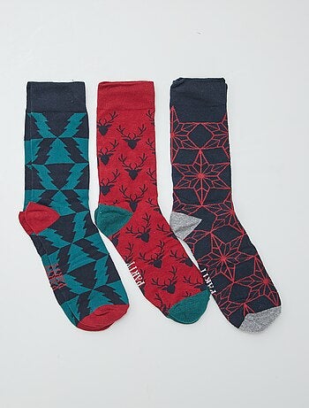 Pack de 3 pares de calcetines