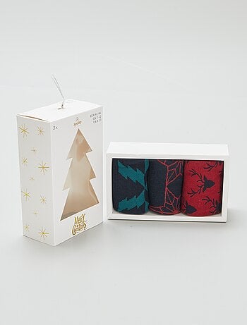 Pack de 3 pares de calcetines