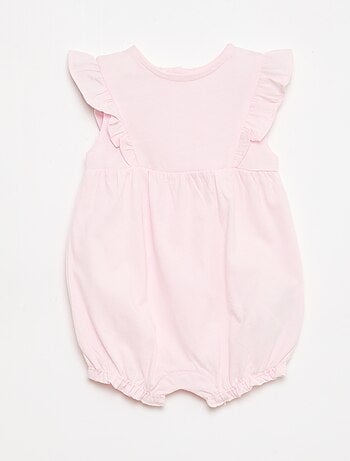 Pack de 3 peleles lisos y con volantes