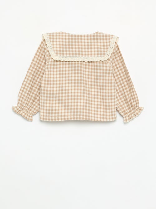 Pack de 3 piezas - Ranita + blusa + par de leotardos - Kiabi Pack de 3 piezas - Ranita + blusa + par de leotardos - Kiabi