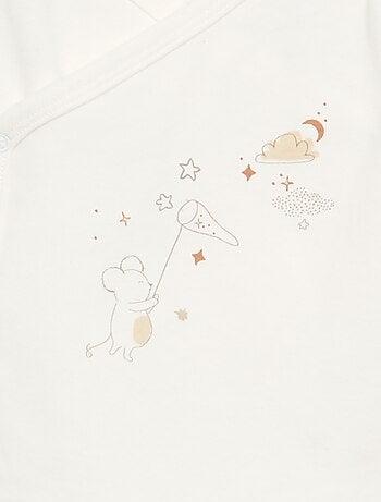 Pack de 3 piezas 'Petit Béguin' - Body + pijama + doudou