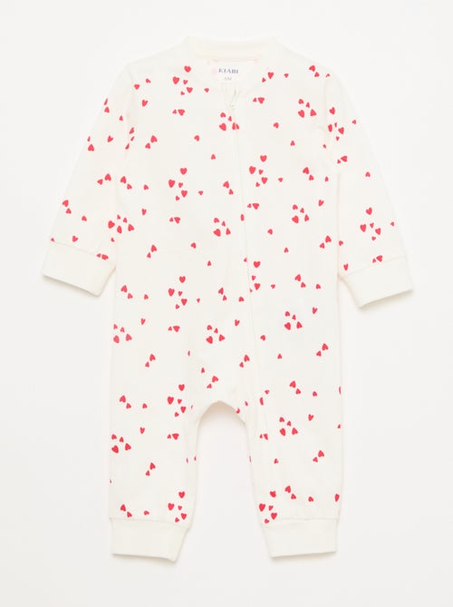 Pack de 3 pijamas ligeros de canalé - Kiabi