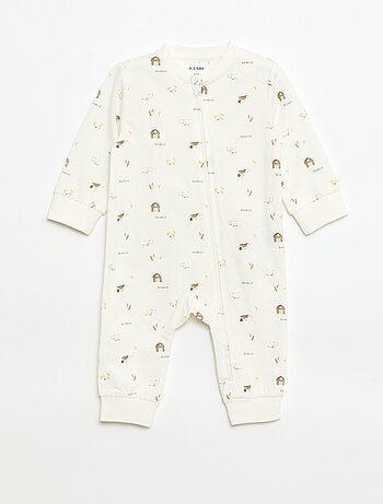 Pack de 3 pijamas ligeros de canalé