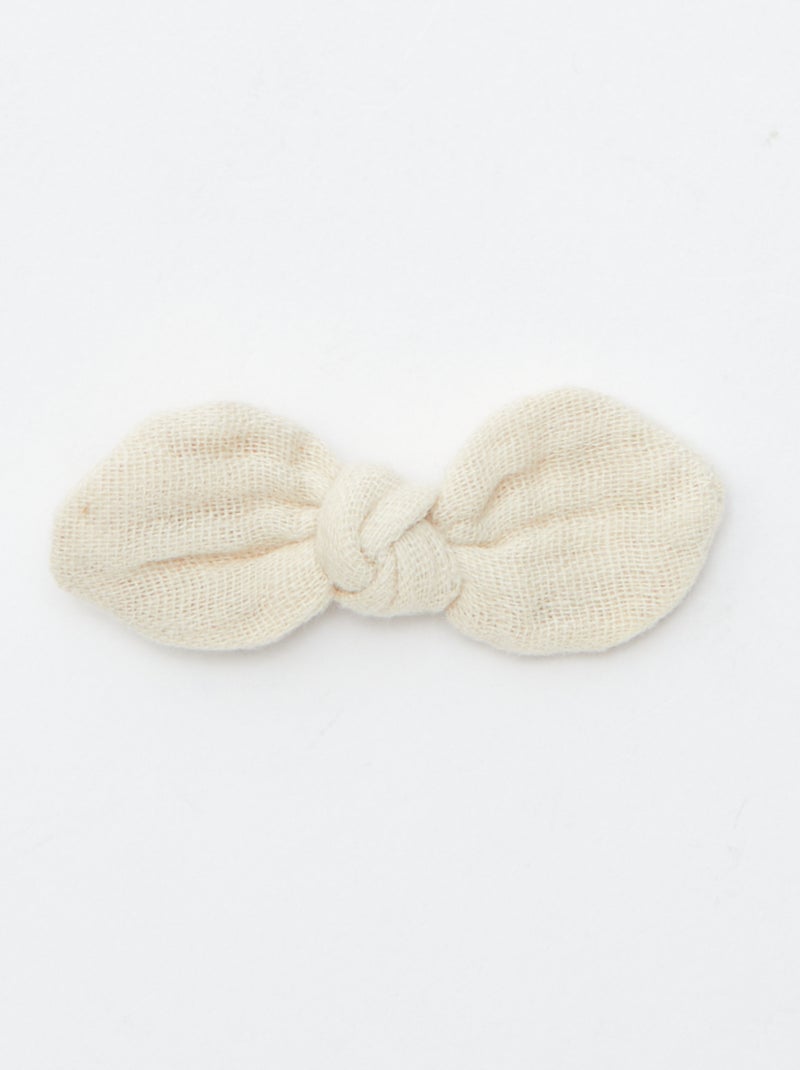 Pack de 3 pinzas con lazo Kaki - Kiabi