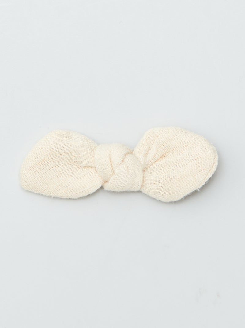 Pack de 3 pinzas con lazo ROSA - Kiabi