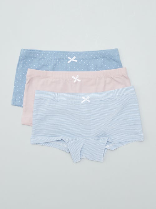 Pack de 3 shorties - Kiabi