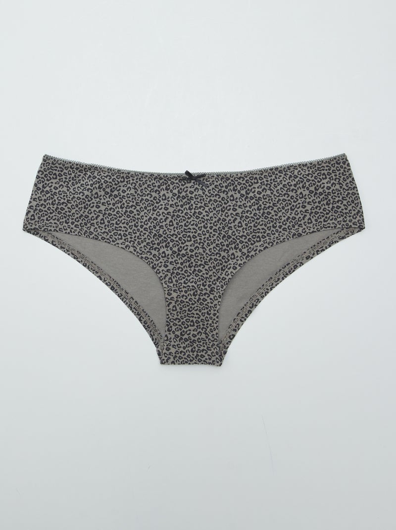 Pack de 3 shorties BEIGE - Kiabi