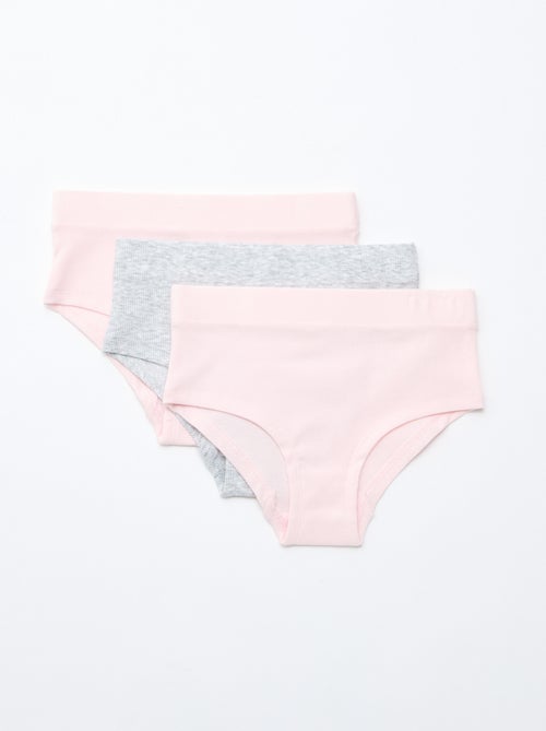 Pack de 3 shorties - Kiabi