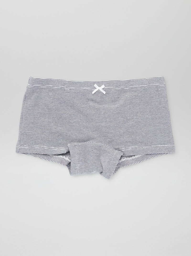 Pack de 3 shorties NEGRO - Kiabi