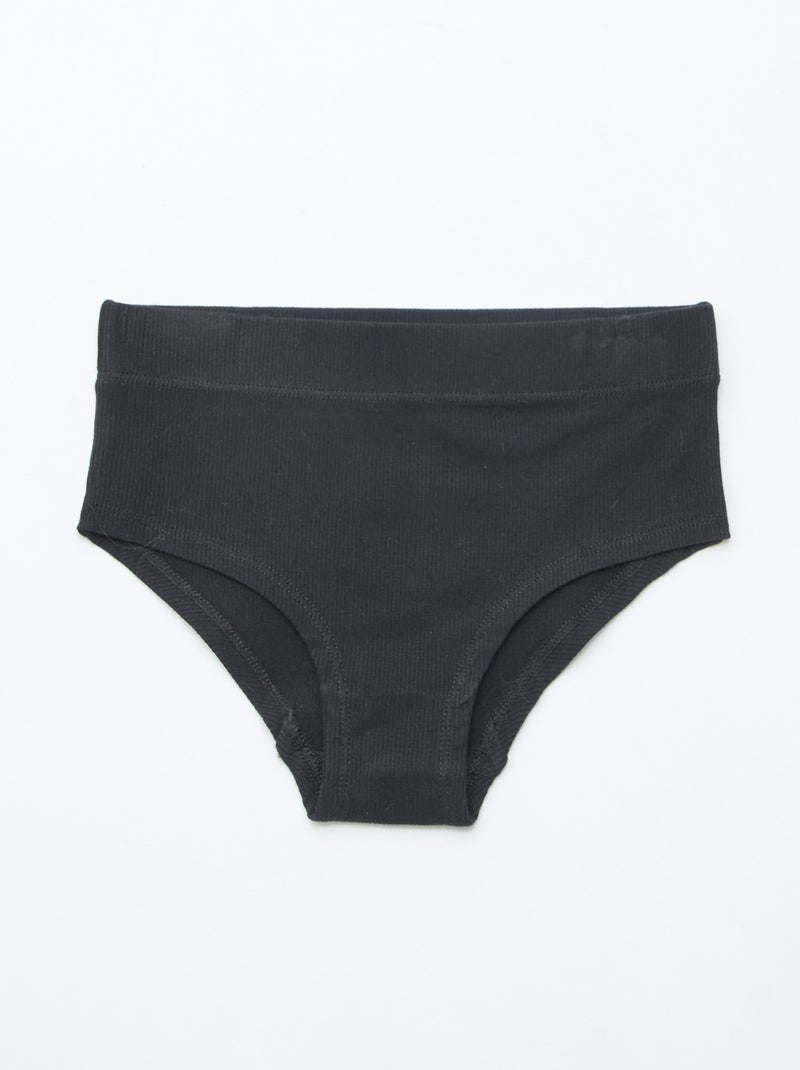 Pack de 3 shorties Negro - Kiabi