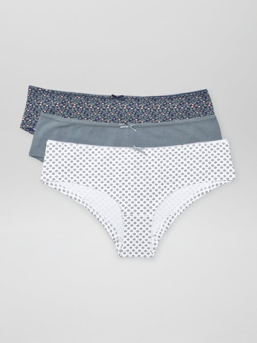 Pack de 3 shorties - Kiabi