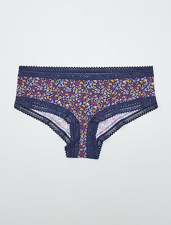 Pack de 3 shortys en microfibra estampada
