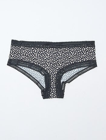 Pack de 3 shortys en microfibra estampada