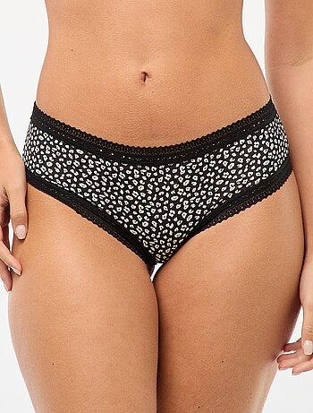 Pack de 3 shortys en microfibra estampada