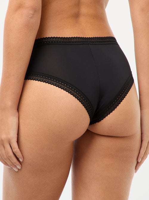 Pack de 3 shortys en microfibra estampada - Kiabi