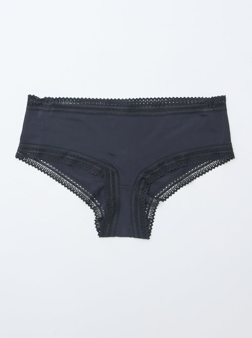 Pack de 3 shortys en microfibra estampada - Kiabi