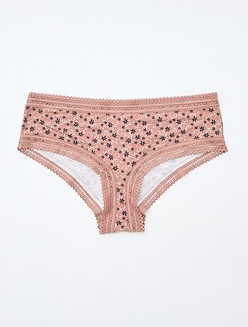 Pack de 3 shortys en microfibra estampada