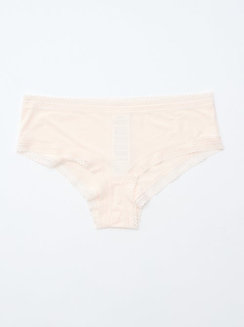 Pack de 3 shortys en microfibra estampada - Kiabi