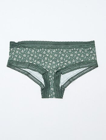 Pack de 3 shortys en microfibra estampada