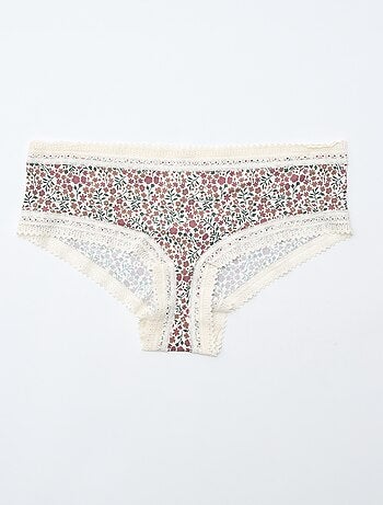 Pack de 3 shortys en microfibra estampada