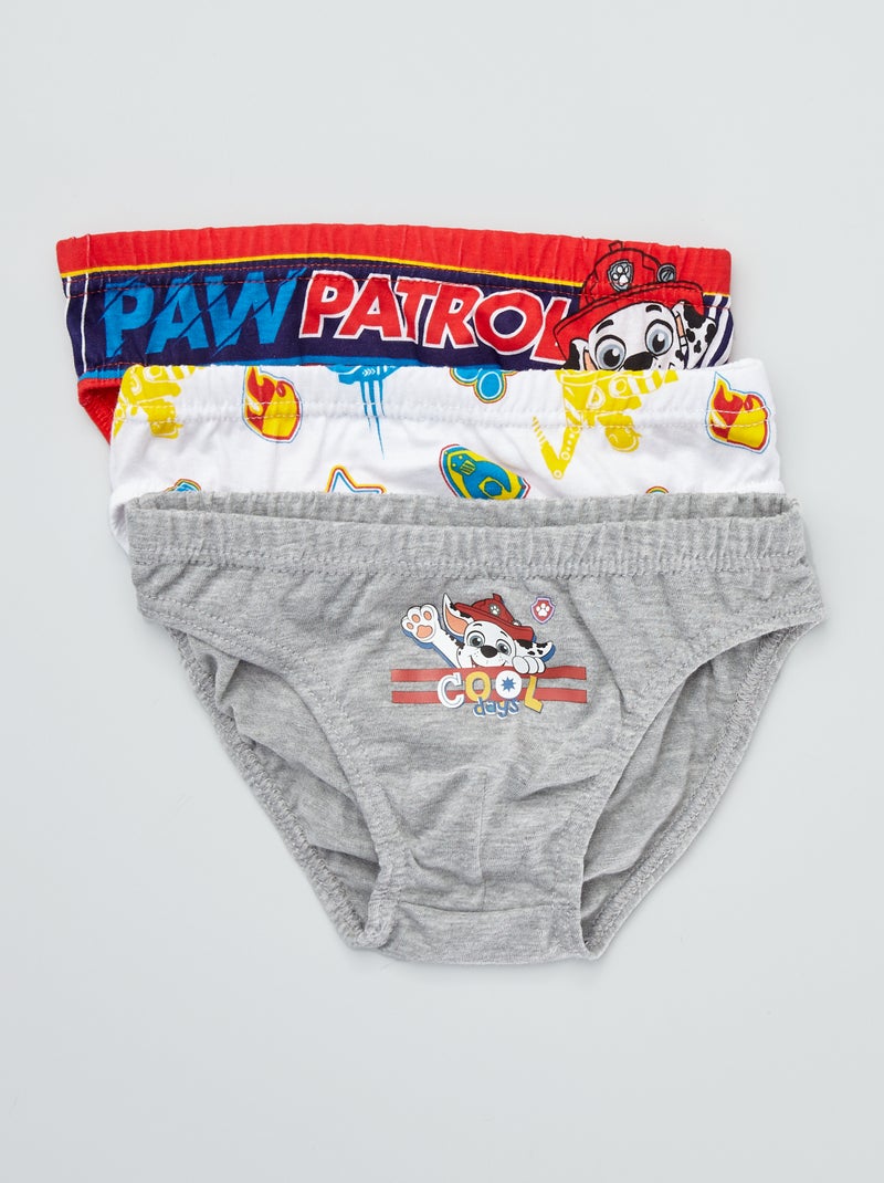 Pack de 3 slips - 'La Patrulla Canina' ROJO - Kiabi
