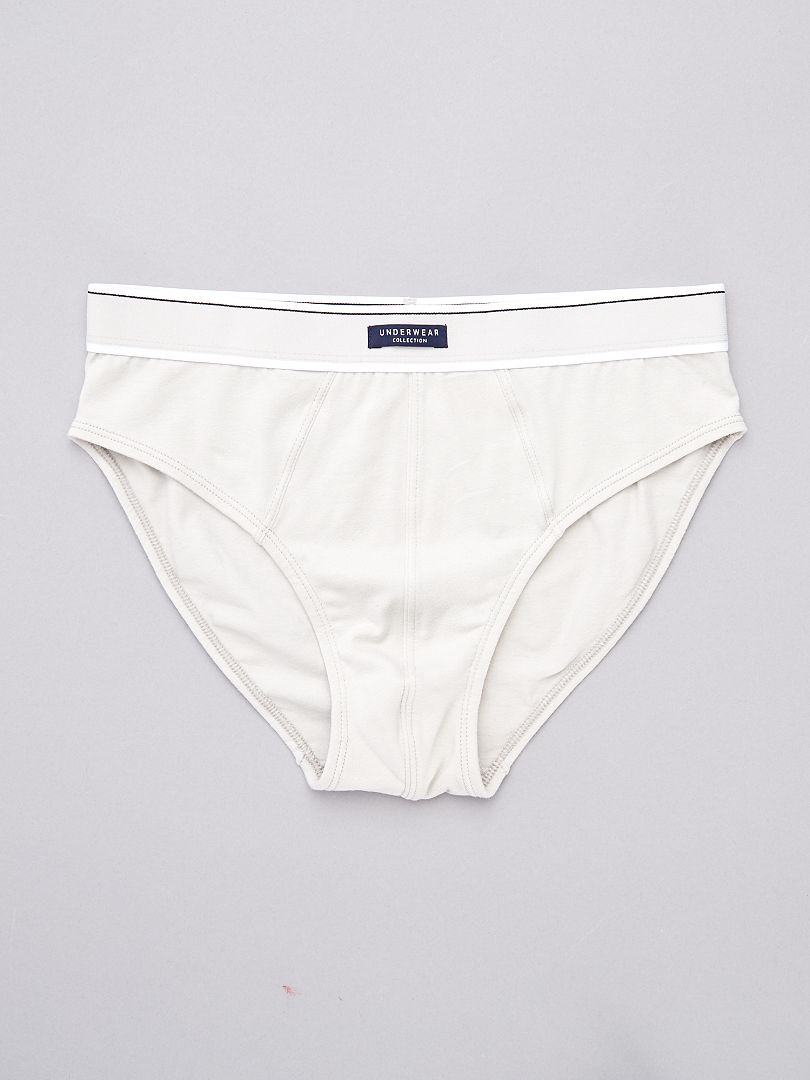 Pack de 3 slips de fantasía ROJO Kiabi 12.00€