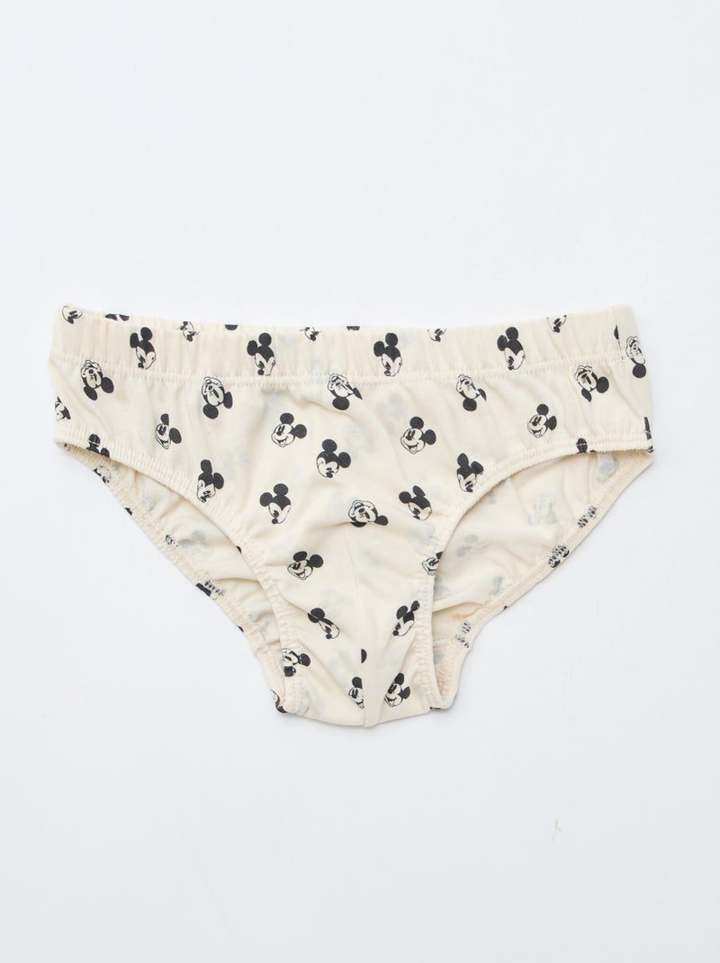 Pack de 3 slips 'Disney' de algodón Marron - Kiabi