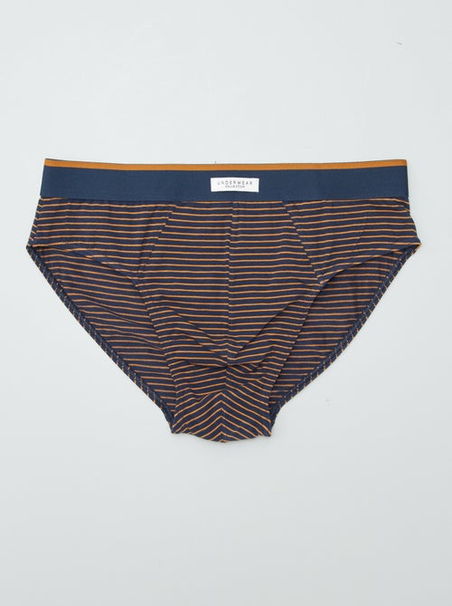 Pack de 3 slips estampados - Kiabi