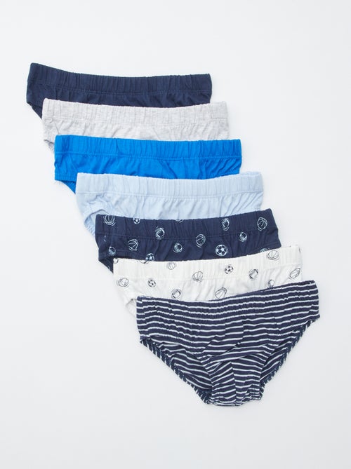 Pack de 3 slips estampados - Kiabi