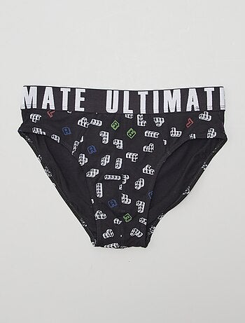 Pack de 3 slips estampados