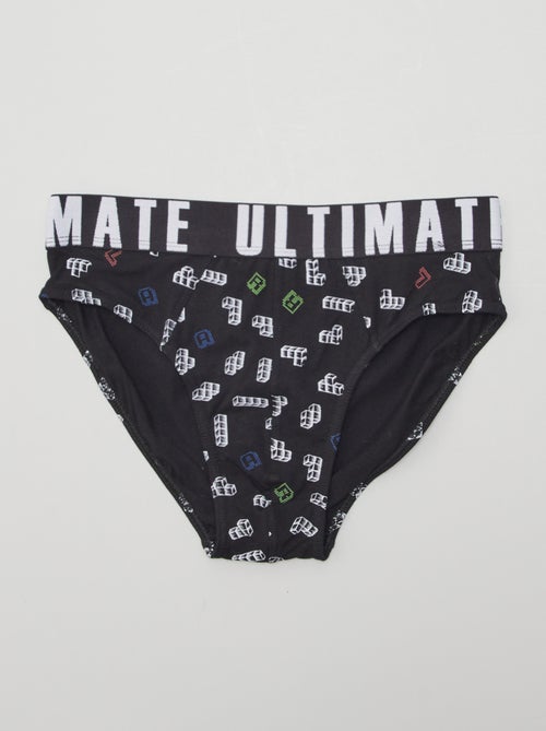 Pack de 3 slips estampados - Kiabi