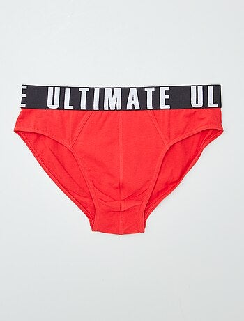 Pack de 3 slips estampados