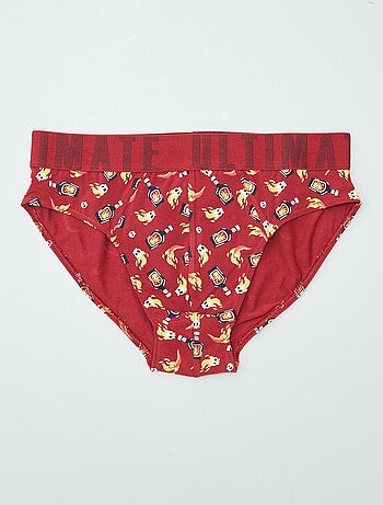 Pack de 3 slips estampados