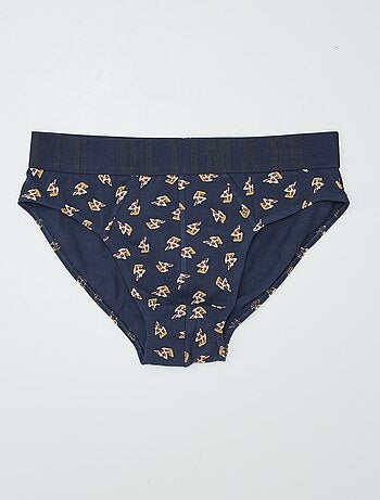 Pack de 3 slips estampados