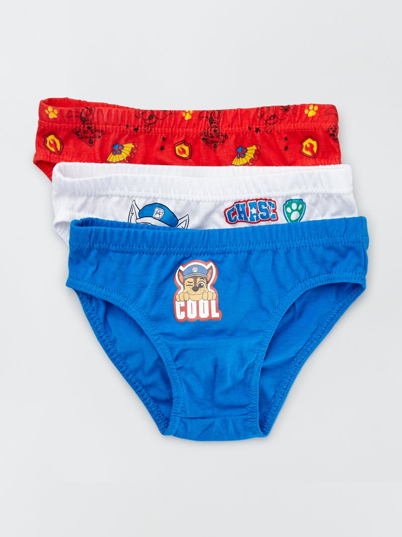 Pack de 3 slips 'La Patrulla Canina' AZUL - Kiabi