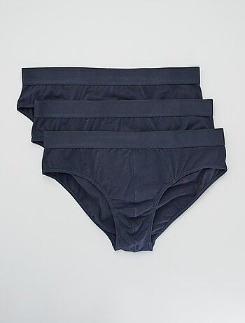Pack de 3 slips lisos