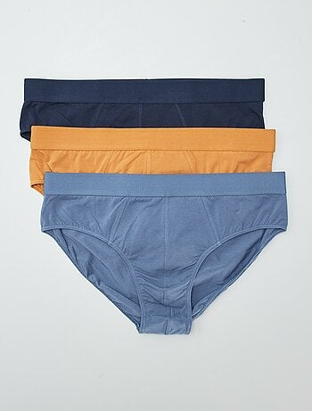 Pack de 3 slips lisos