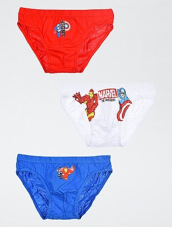 Pack de 3 slips 'Los Vengadores'